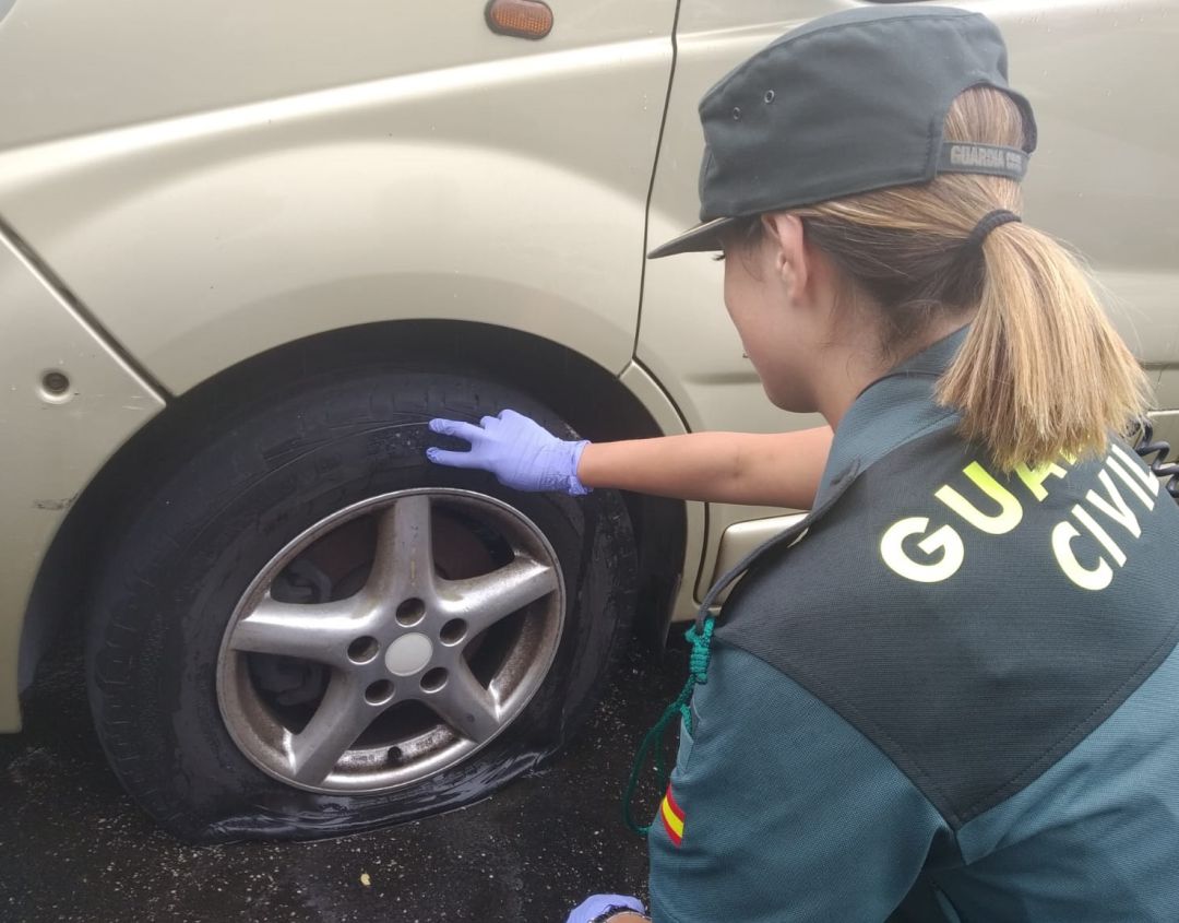 Identificado el pincha ruedas de Combarro Identificado el pincha ruedas de Combarro