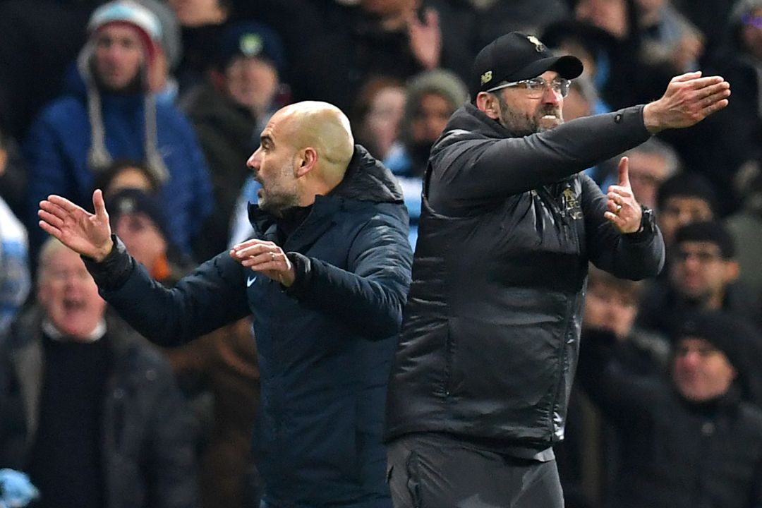 Guardiola y Klopp Guardiola y Klopp