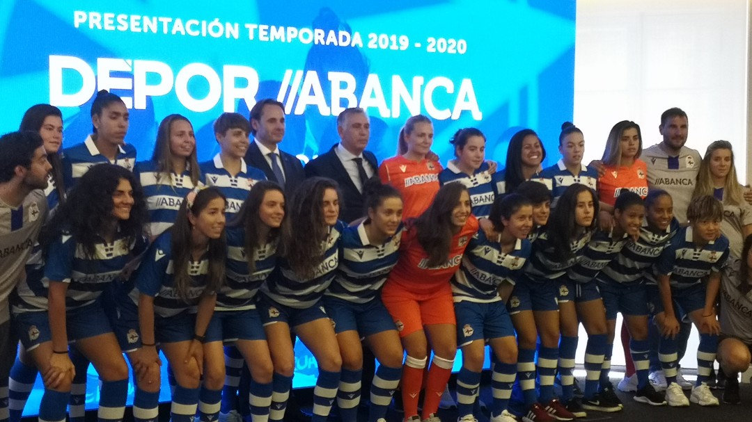 El Deportivo femenino se presenta como el "orgullo de la ciudad"