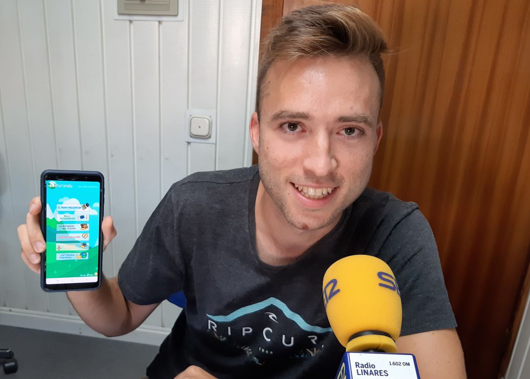 José García Ruiz, autor de la aplicación "Naturando" disponible en Android José García Ruiz, autor de la aplicación "Naturando" disponible en Android
