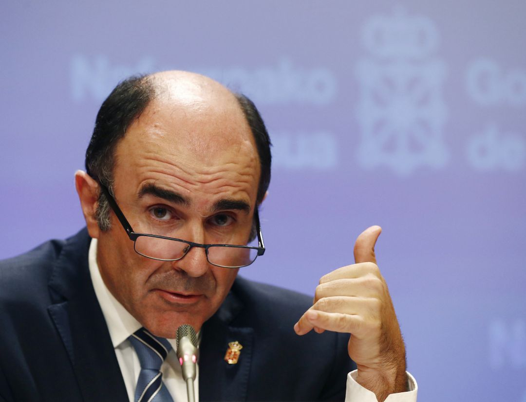 Manu Aierdi, vicepresidente económico del Gobierno de Navarra. Manu Aierdi, vicepresidente económico del Gobierno de Navarra.