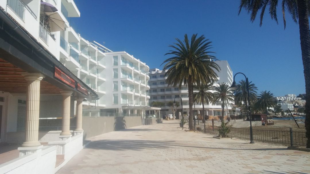 Paseo de Figueretes, renovado con fondos del impuesto turístico Paseo de Figueretes, renovado con fondos del impuesto turístico