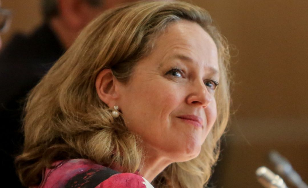 La ministra de Economía y Empresa en funciones, Nadia Calviño. La ministra de Economía y Empresa en funciones, Nadia Calviño.
