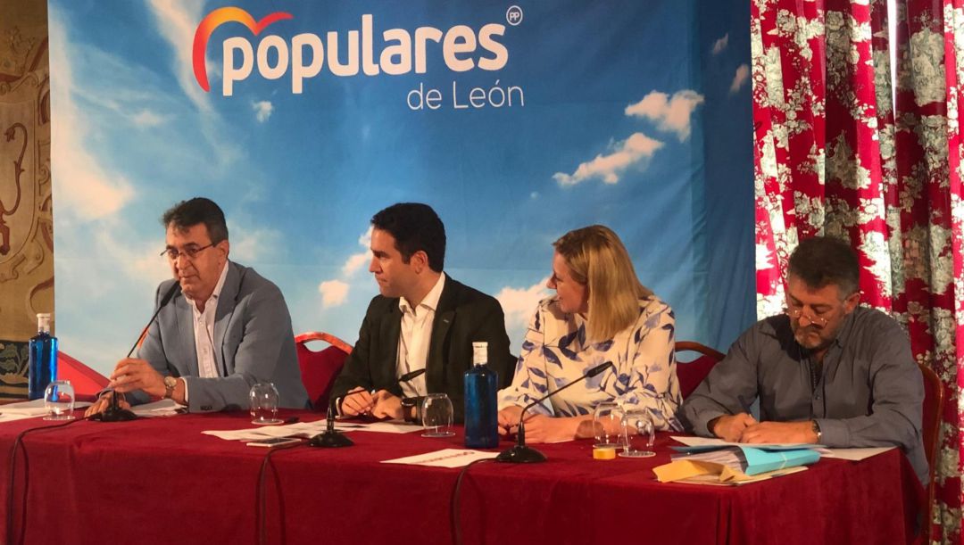 Teodoro García Egea ha presidido el Comité del PP de León Teodoro García Egea ha presidido el Comité del PP de León