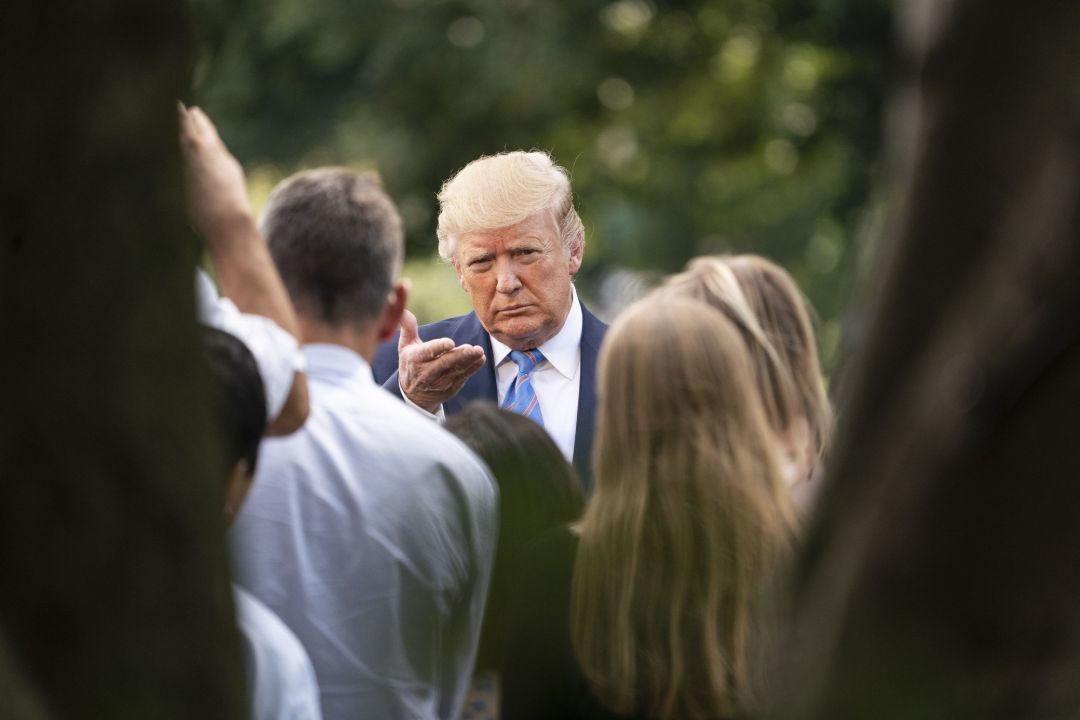 Trump, durante un acto en New Jersey
Trump, durante un acto en New Jersey