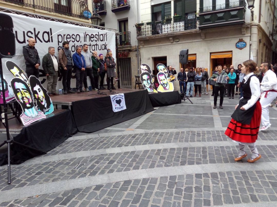 Homenaje en Bilbao al expreso de ETA Germán Urizar Homenaje en Bilbao al expreso de ETA Germán Urizar
