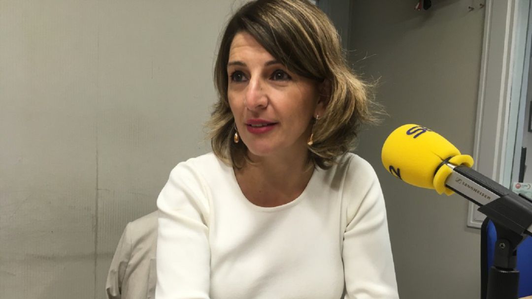 Yolanda Díaz: "No me atrevo a cerrar o abrir ninguna puerta, el futuro está abierto" Yolanda Díaz: "No me atrevo a cerrar o abrir ninguna puerta, el futuro está abierto"