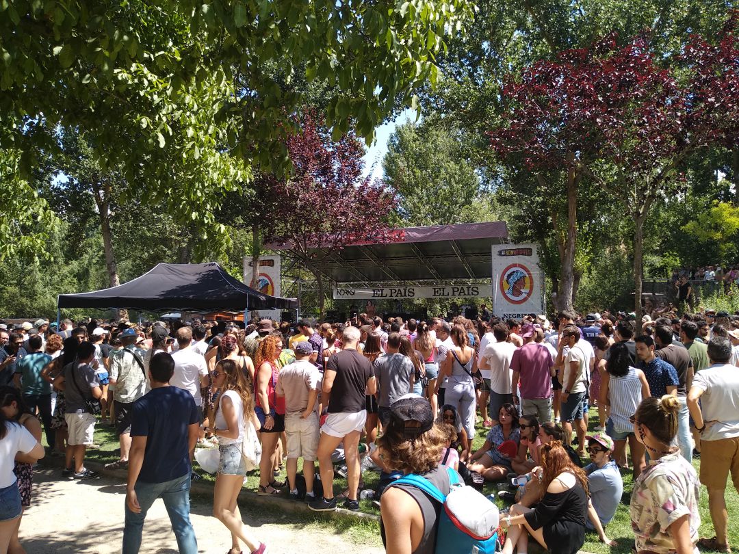 El Escenario Charco, uno de los espacios dedicados a conciertos en Aranda de Duero durante el Sonorama Ribera El Escenario Charco, uno de los espacios dedicados a conciertos en Aranda de Duero durante el Sonorama Ribera