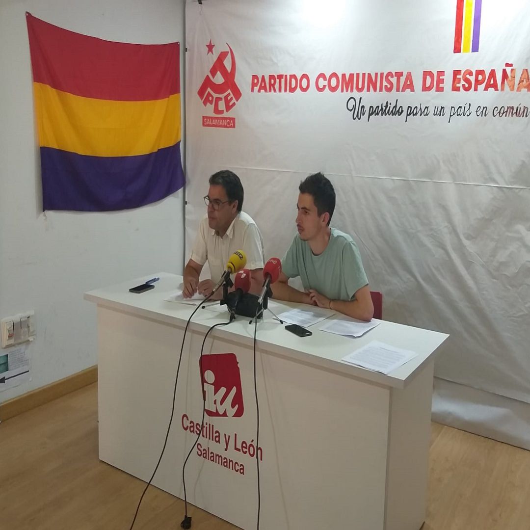 Vicencio Gómez y Nestor Prieto, responsables del PCE y Juventud Comunista Vicencio Gómez y Nestor Prieto, responsables del PCE y Juventud Comunista