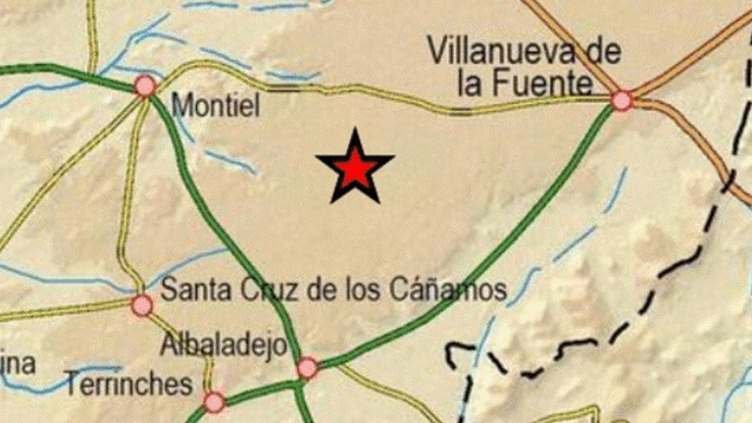 Se registra un pequeño terremoto en el Campo de Montiel