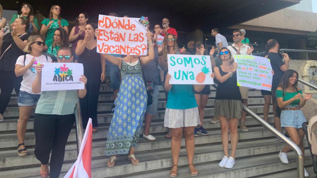 Profesores de educación pública reclaman más plazas en Málaga