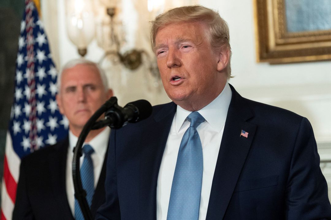 Donald J. Trump en una rueda de prensa este lunes en la Casa Blanca en Washington Donald J. Trump en una rueda de prensa este lunes en la Casa Blanca en Washington