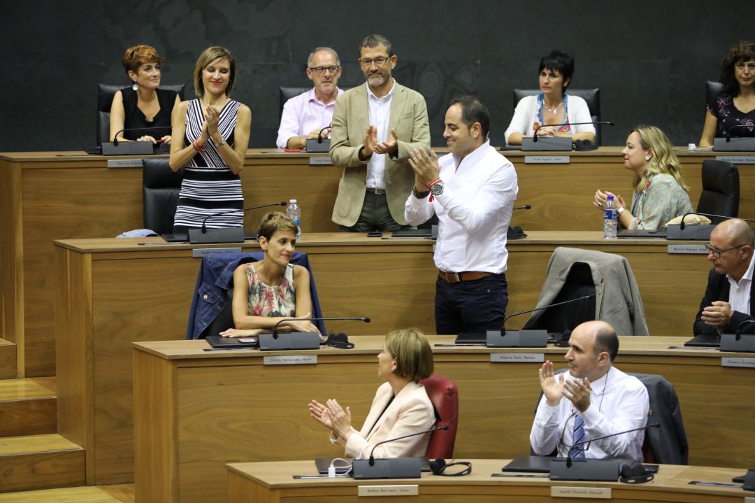 María Chivite tomará posesión este martes como presidenta del Gobierno de Navarra María Chivite tomará posesión este martes como presidenta del Gobierno de Navarra