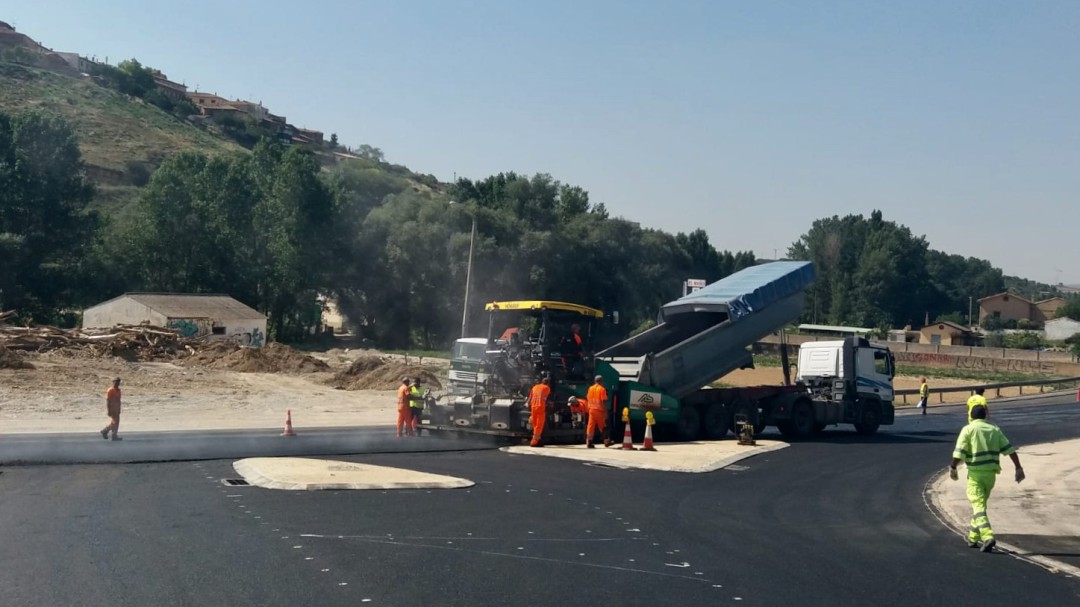 Reabierta la N-121 en Pueyo
