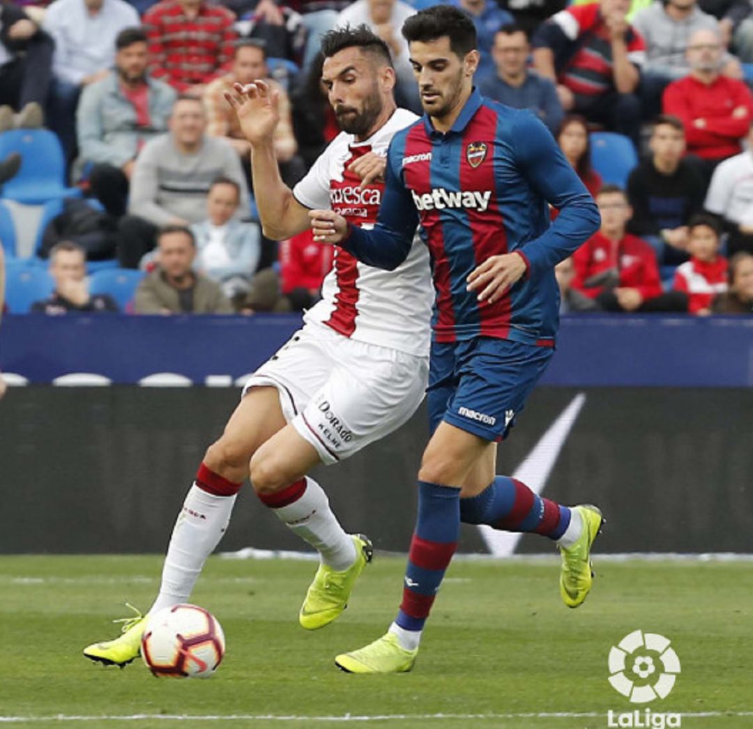 Chema Rodríguez ante el Huesca Chema Rodríguez ante el Huesca