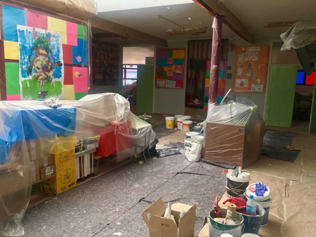 Obras de mejora en los centros educativos del municipio Obras de mejora en los centros educativos del municipio