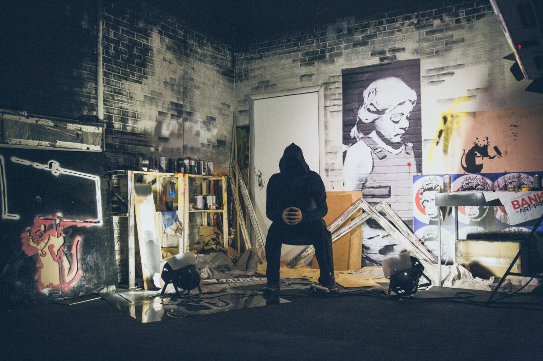 Banksy, un rebelde con "buen marketing" Banksy, un rebelde con "buen marketing"
