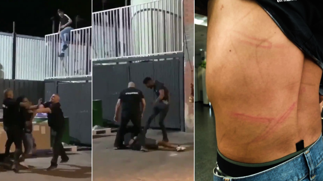 Uno de los chicos agredido por tres porteros de discoteca: "A mi amigo podían haberle roto el cuello"
