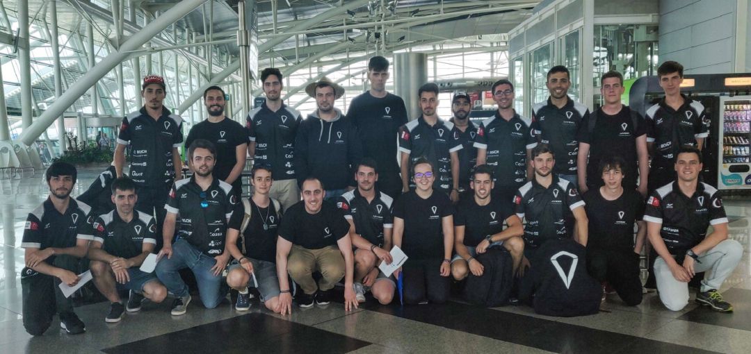 La expedición del UVigo Motorsport en su viaje a Alemania La expedición del UVigo Motorsport en su viaje a Alemania