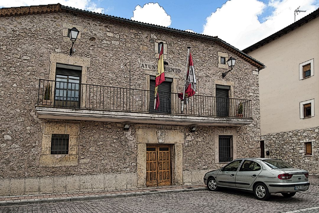Fachada del Ayuntamiento de Prádena Fachada del Ayuntamiento de Prádena