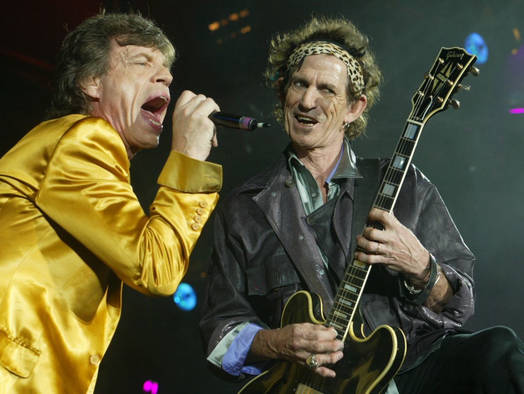 Jagger y Richards durante un concierto en 2010 Jagger y Richards durante un concierto en 2010