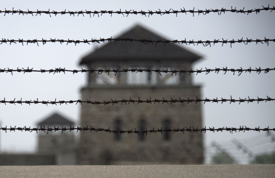 Verja del campo de concentración Mauthausen Verja del campo de concentración Mauthausen
