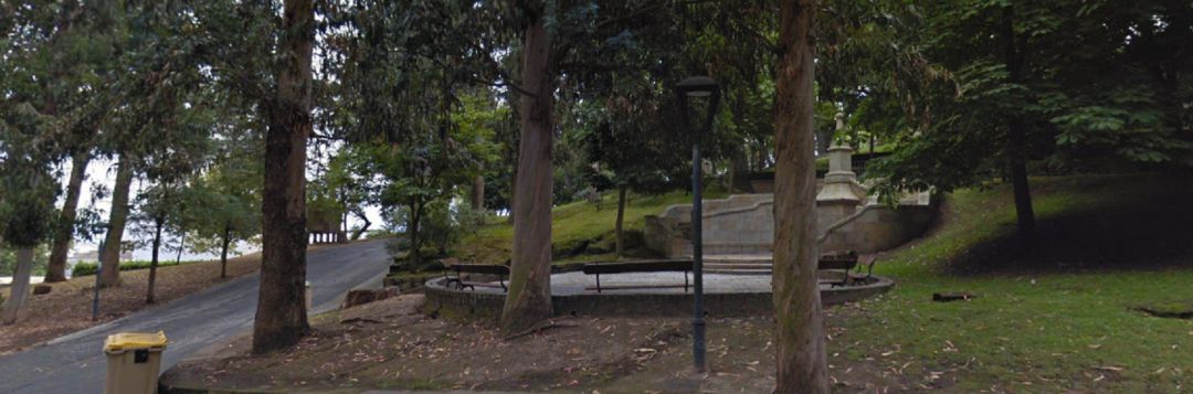 Árboles en el parque de Santa Margarita Árboles en el parque de Santa Margarita