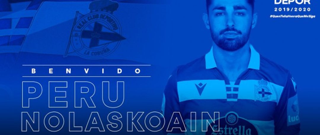 El club blanquiazul ha anunciado la llegada de Peru Nolaskoain El club blanquiazul ha anunciado la llegada de Peru Nolaskoain