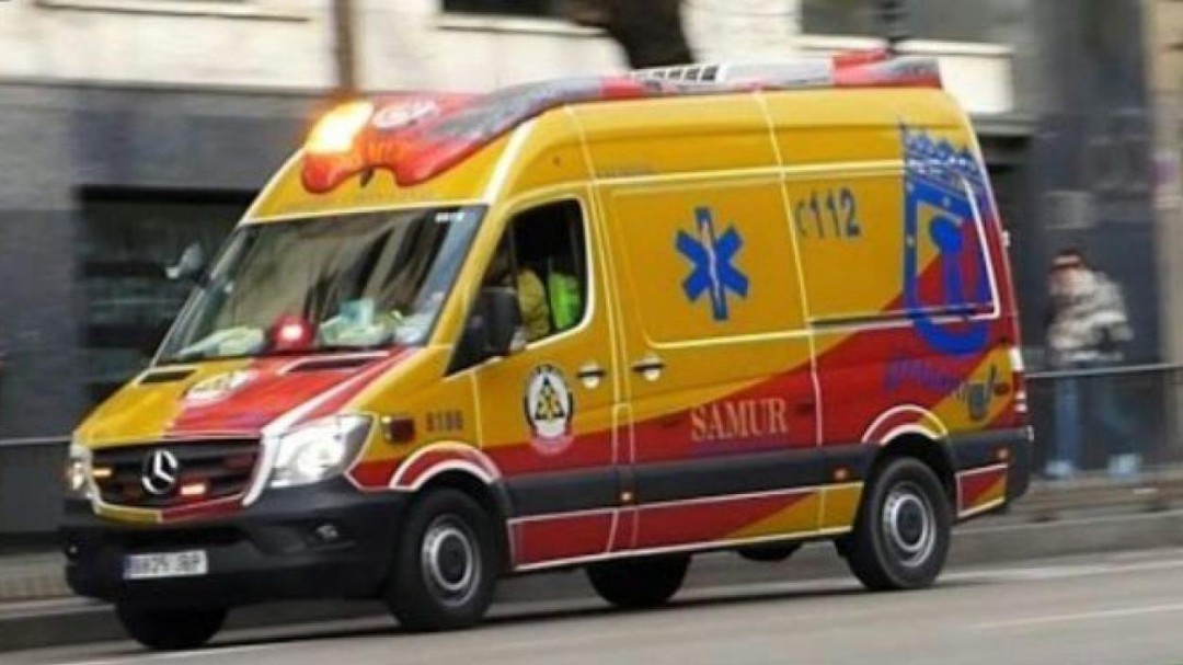 Ambulancias del Samur a 140 km/h en la M-30