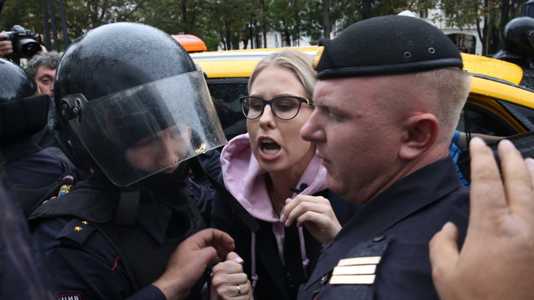 Detenida una dirigente opositora en Moscú antes de una nueva manifestación