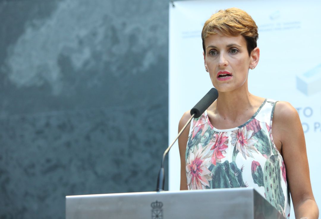 María Chivite, presidenta del Gobierno de Navarra
María Chivite, presidenta del Gobierno de Navarra