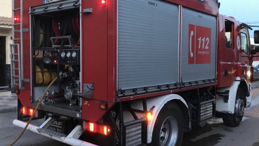 7 personas afectadas por inhalación de humo en un incendio