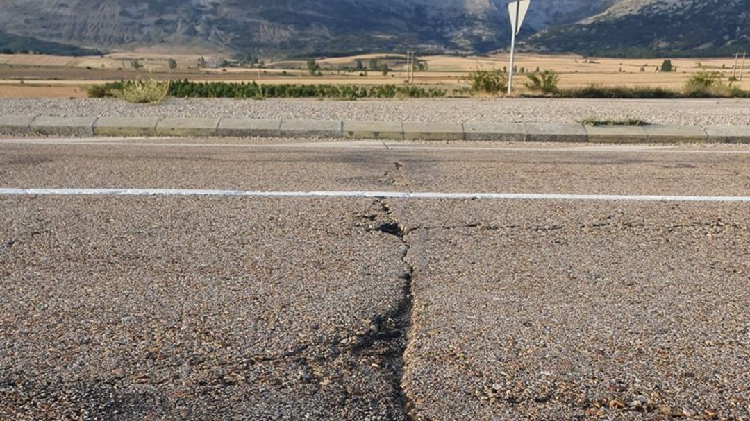 Reclaman el arreglo de una arteria fundamental para la Montaña de Palencia Reclaman el arreglo de una arteria fundamental para la Montaña de Palencia