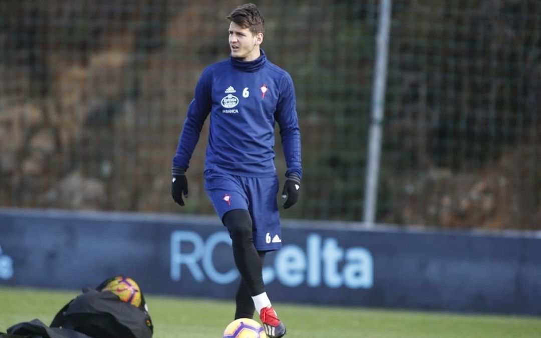 Radoja, con el Celta de Vigo Radoja, con el Celta de Vigo