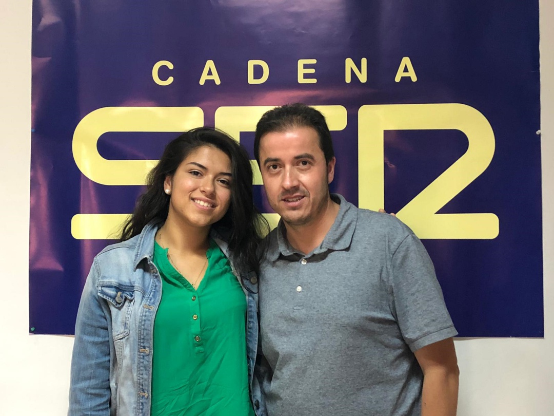 La Reina de las Fiestas, Mireya Sáez y el alcalde, José Luis Merino La Reina de las Fiestas, Mireya Sáez y el alcalde, José Luis Merino