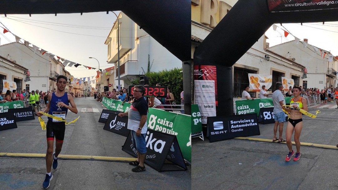 Jordi Ripoll y Davinia Albinyana lideran la XII Volta Cross a Barx