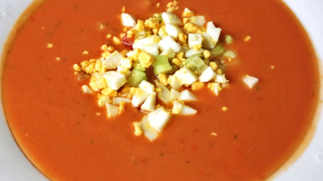 Imagen de la receta del gazpacho Imagen de la receta del gazpacho
