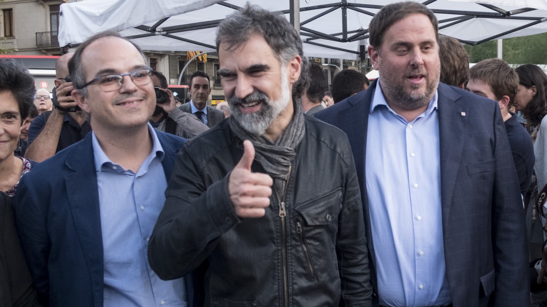 La fiscalía no se opone a la salida de prisión de Jordi Cuixart por el nacimiento de su hijo