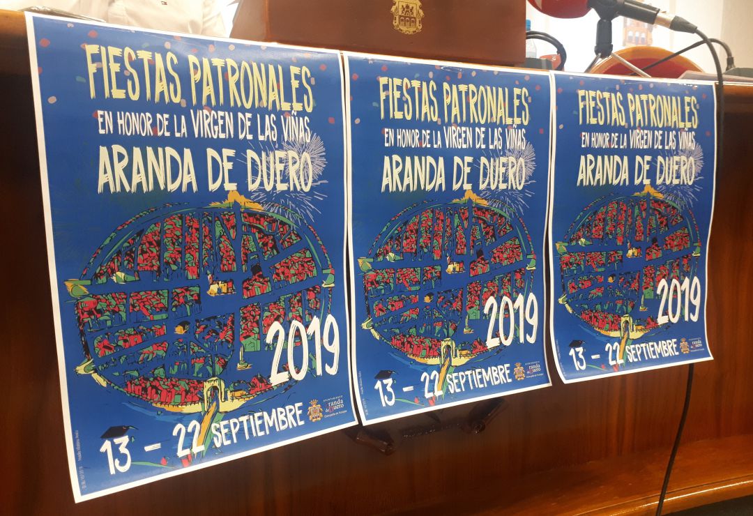 Imagen del cartel de las próximass fiestas patronales que evoca las creaciones de hace varias décadas. Imagen del cartel de las próximass fiestas patronales que evoca las creaciones de hace varias décadas.