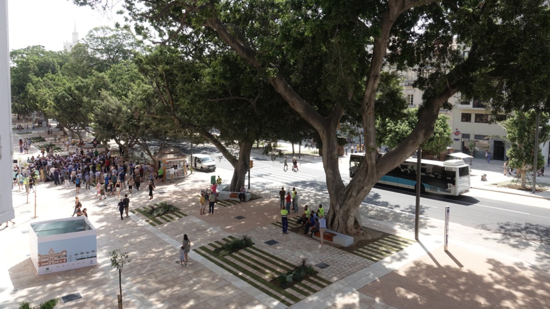 La Alameda Principal estará acabada en Navidad