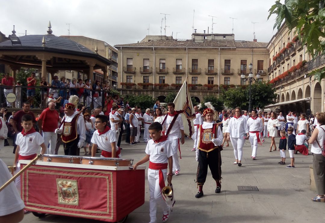 Tafalla sale a la calle en el primer día grande de las fiestas Tafalla sale a la calle en el primer día grande de las fiestas