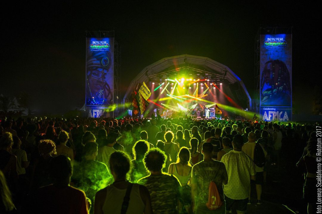 Imagen del Rototom en 2017 que este año se convierte en el primer festival sin plástico de ningún tipo. Imagen del Rototom en 2017 que este año se convierte en el primer festival sin plástico de ningún tipo.