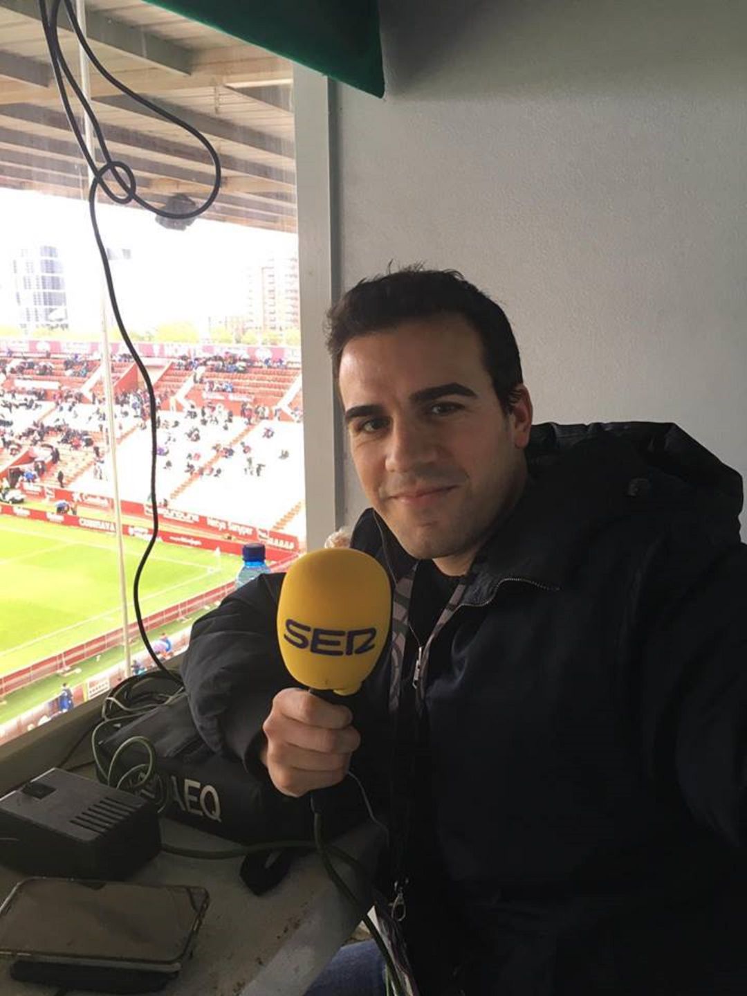 Juanma Sevilla, periodista de Cadena SER Albacete Juanma Sevilla, periodista de Cadena SER Albacete