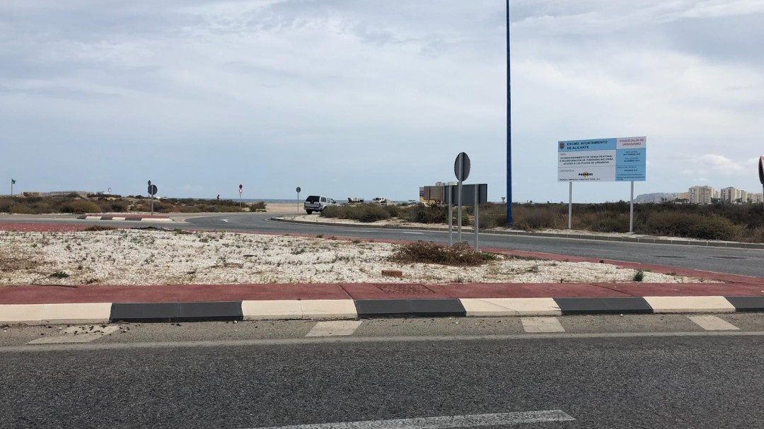 La PCM, satisfecha con el carril bici EUIPO-Urbanova, pero pide mejoras