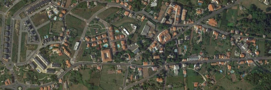 Vista aérea de Santa Cruz, Oleiros Vista aérea de Santa Cruz, Oleiros
