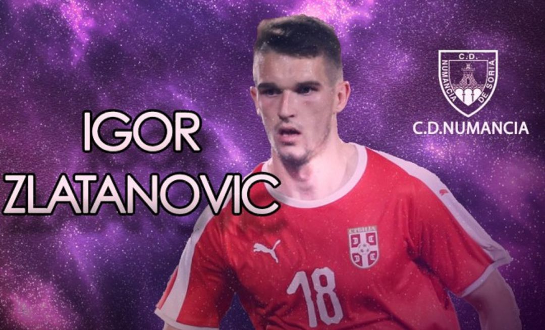 Zlatanovic, nuevo delantero rojillo, cedido por el Mallorca. Zlatanovic, nuevo delantero rojillo, cedido por el Mallorca.