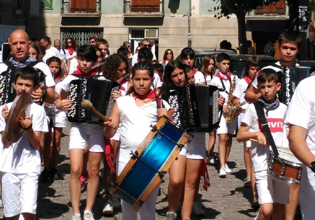 Las fiestas de Tafalla también son de los txikis Las fiestas de Tafalla también son de los txikis