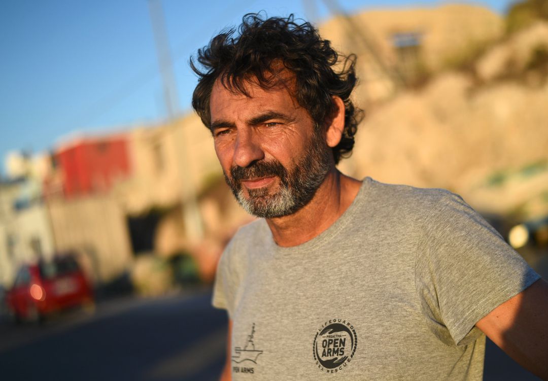 Óscar Camps, fundador de la ONG española Open Arms Óscar Camps, fundador de la ONG española Open Arms