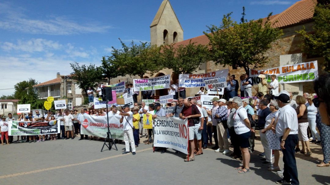 Pueblos Unidos de Tábara convoca en Faramontanos a más de trescientas personas contra las macrogranjas