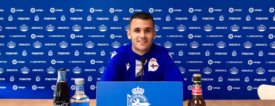 Aketxe, jugador del Deportivo Aketxe, jugador del Deportivo